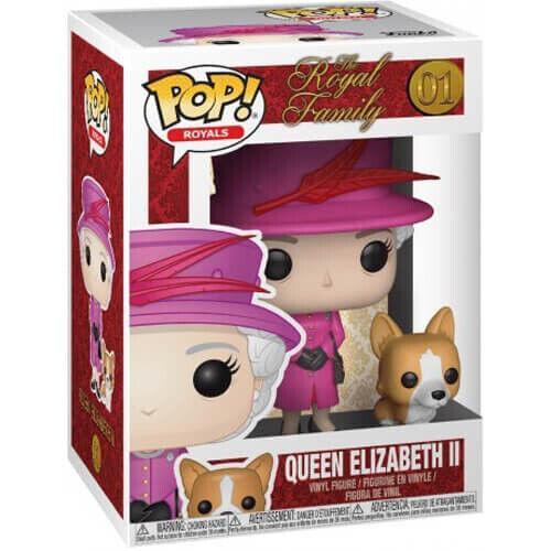 01 Queen Elizabeth II (With Corgi)
