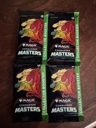 Commander Masters Magic The Gathering Booster Boxes & Packs (Booster Pack)