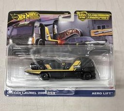 Hot Wheels 2024 Legends Tour Team Transport Nissan Laurel 2000 SGX & Aero Lift