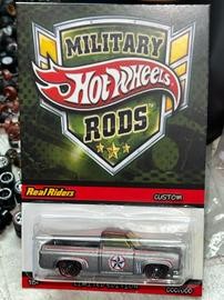 Hot Wheels Custom Military Rods '83 Chevy Silverado