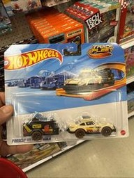 Hot Wheels Track Fleet Porsche 911 Off-Road & Trailer