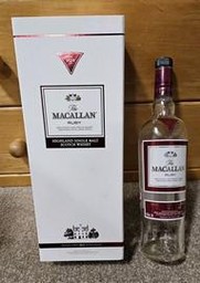 Macallan Ruby Empty Bottle