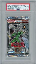 YuGiOh Enemy of Justice Booster Pack