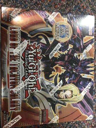 YuGiOh Lord of the Tachyon Galaxy Booster Box